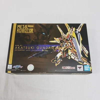 【中古】【開封品】METAL ROBOT魂 <SIDE MS> アカツキガンダム(シラヌイ装備) 「機動戦士ガンダムSEED DESTINY」<フィギュア>(代引き不可)6561
