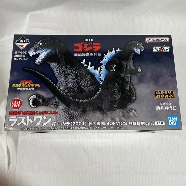 【中古】【未開封】ゴジラ(2001) 夜間戦闘 熱線放射ver. 「一番くじ ゴジラ 最恐怪獣王列伝」 SOFVICS ラストワン賞<フィギュア>(代引き不可)6561