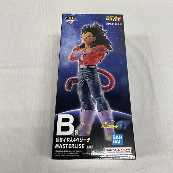 【中古】【未開封】超サイヤ人4ベジータ 「一番くじ ドラゴンボールGT」 MASTERLISE B賞<フィギュア>(代引き不可)6561