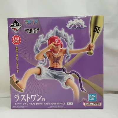 【中古】【未開封】ルフィ ギア5 野球ver. 「一番くじ ワンピース 思い描く未来」 MASTERLISE EXPIECE ラストワン賞<フィギュア>(代引き不可)6573