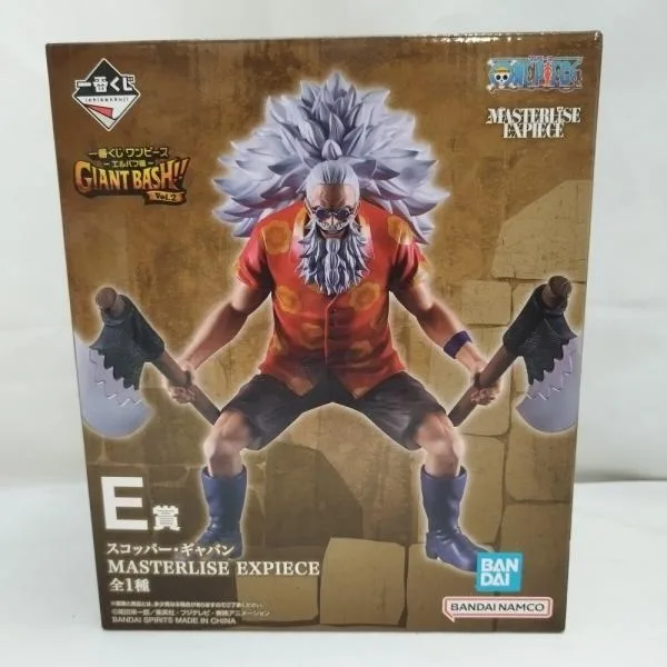 【中古】【未開封】スコッパー・ギャバン 「一番くじ ワンピース -エルバフ編- GIANT BASH!! Vol.2」E賞<フィギュア>(代引き不可)6573