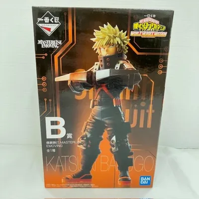 【中古】【未開封】爆豪勝己「一番くじ 僕のヒーローアカデミア THE MOVIE WORLD HEROES’ MISSION」 MASTERLISE EMOVING B賞<フィギュア>(代引き不可)6576