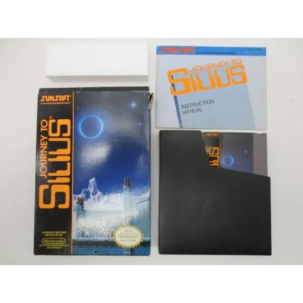 【中古】【箱説あり】JOURNEY TO SILIUS ラフワールド World NES 北米版<レトロゲーム>(代引き不可)6587