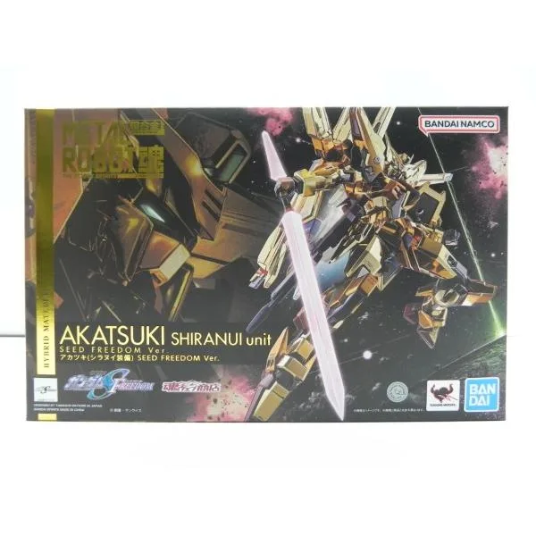 【中古】【開封品】METAL ROBOT魂 <SIDE MS> アカツキ(シラヌイ装備) SEED FREEDOM Ver. 「機動戦士ガンダムSEED FREEDOM」<フィギュア>(代引き不可)6587