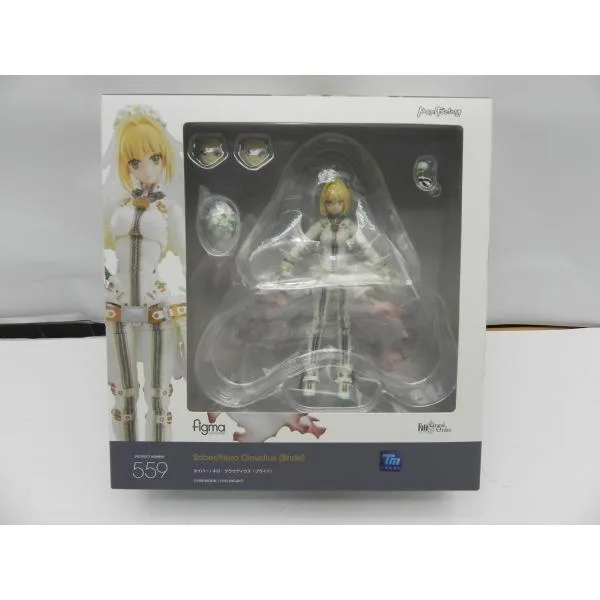 【中古】【未開封】購入特典付き/figma セイバー/ネロ・クラウディウス〔ブライド〕 「Fate/Grand Order」<フィギュア>(代引き不可)6587