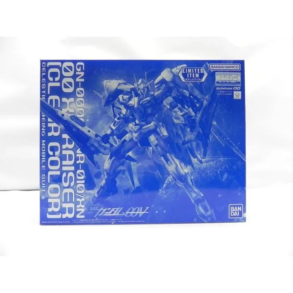 【中古】【未組立】1/100 MG GN-0000+GNR-010/XN ダブルオーザンライザー(クリアカラー) 「機動戦士ガンダム00V」<プラモデル>(代引き不可)6587