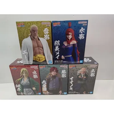 【中古】【未開封】【セット】NARUTO-ナルト- 疾風伝 火影/雷影/風影/水影/土影フィギュア〜五影集結…!!〜 5点<フィギュア>(代引き不可)6597