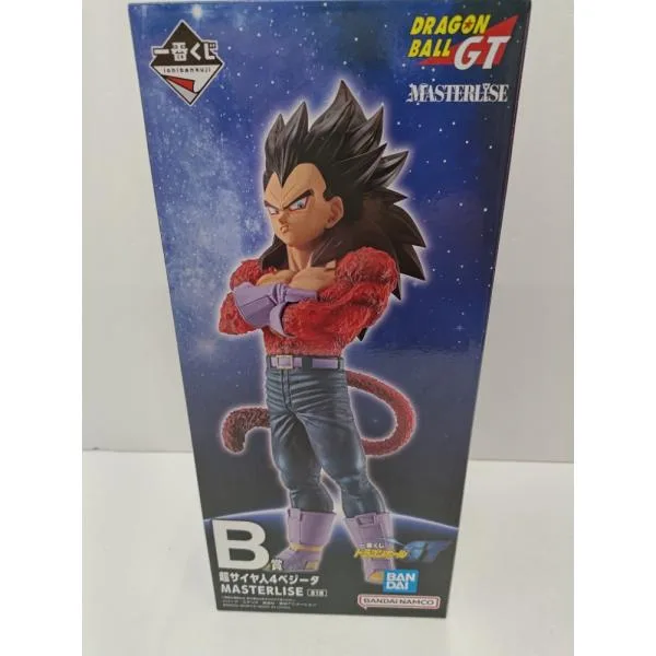 【中古】【未開封】超サイヤ人4ベジータ 「一番くじ ドラゴンボールGT」 MASTERLISE B賞<フィギュア>(代引き不可)6597