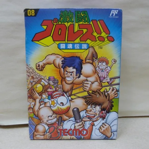 【中古】【開封品】ファミコン用ソフト激闘プロレス!! TCF-PZ<レトロゲーム>(代引き不可)6600