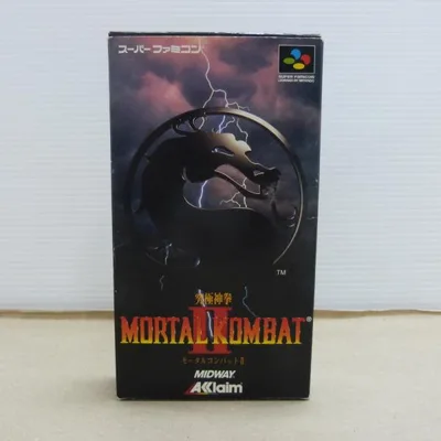 【中古】【箱説あり】スーパーファミコン「モータルコンバット2 究極神拳」SHVC-28<レトロゲーム>(代引き不可)6600