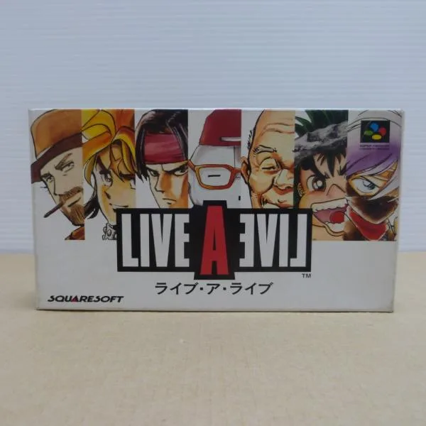 【中古】【箱説有】スーパーファミコンソフト ライブ ア ライブ SHVC-5V<レトロゲーム>(代引き不可)6600