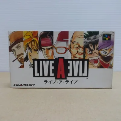 【中古】【箱説有】スーパーファミコンソフト ライブ ア ライブ SHVC-5V<レトロゲーム>(代引き不可)6600
