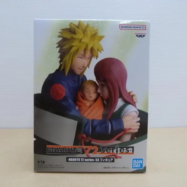 【中古】【未開封】波風ミナト&うずまきクシナ&うずまきナルト 「NARUTO-ナルト-」 -NARUTO 72 series- 53<フィギュア>(代引き不可)6600