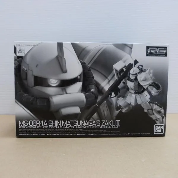 【中古】【未組立】1/144 RG MS-06R-1A シン・マツナガ専用ザクII 「機動戦士ガンダム MSV」<プラモデル>(代引き不可)6600