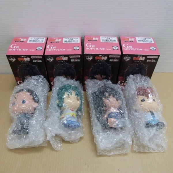 【中古】【開封品】【セット】SOFVICちゅ 「一番くじ 幽☆遊☆白書 魔界の扉編」 G賞 全4種<フィギュア>(代引き不可)6600