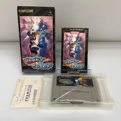 【中古】【箱説あり】スーパーファミコンソフト「ロックマン&フォルテ」<レトロゲーム>(代引き不可)6603