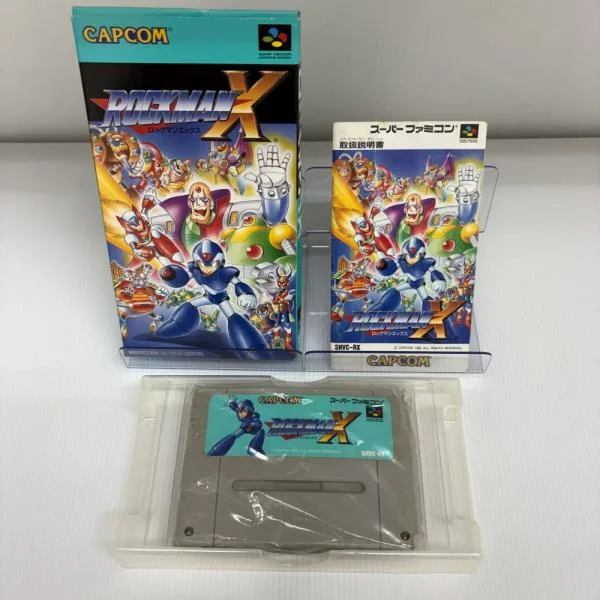 【中古】【箱説あり】スーパーファミコンソフト「ロックマンX」<レトロゲーム>(代引き不可)6603