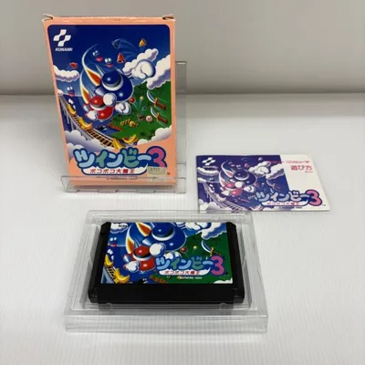 【中古】【箱説有り】ファミコンソフト ツインビー3<レトロゲーム>(代引き不可)6603