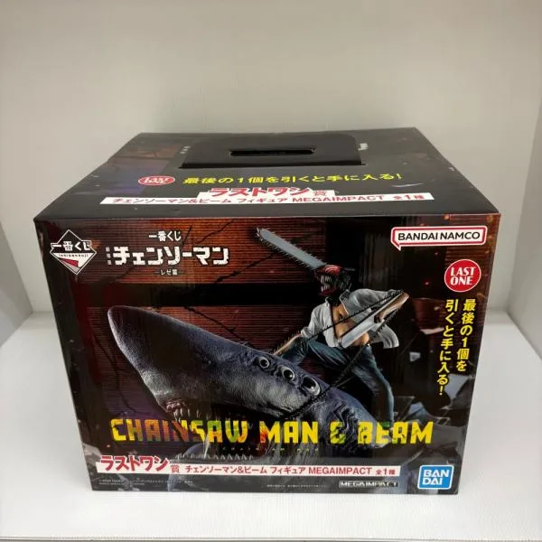 【中古】【未開封】チェンソーマン&ビーム 「一番くじ 劇場版 チェンソーマン レゼ篇」 MEGAIMPACT ラストワン賞<フィギュア>(代引き不可)6603