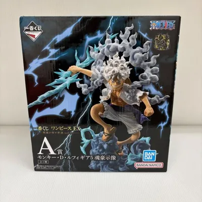 【中古】【未開封】モンキー・D・ルフィ ギア5 -魂豪示像- 「一番くじ ワンピース EX 悪魔を宿す者達 vol.3」 A賞<フィギュア>(代引き不可)6603