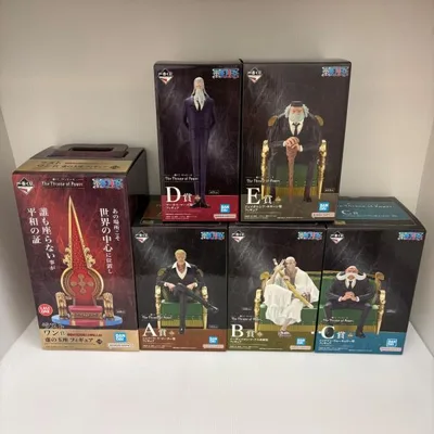 【中古】【未開封】【セット】 「一番くじ ワンピース The Throne of Power」A賞〜E賞/ラストワン賞 6点<フィギュア>(代引き不可)6603