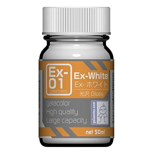 ガイアノーツ Exシリーズ Ex-01 Ex-ホワイト 50ml 模型用塗料 30011