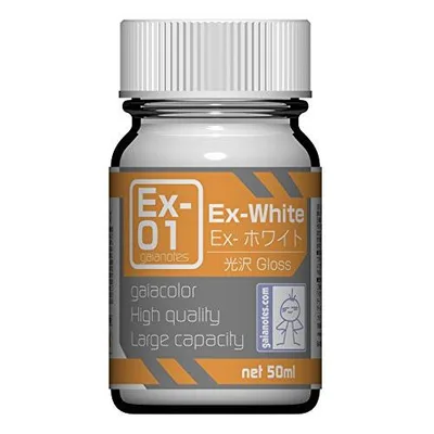ガイアノーツ Exシリーズ Ex-01 Ex-ホワイト 50ml 模型用塗料 30011