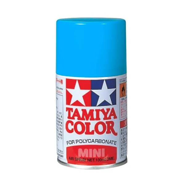 タミヤ(TAMIYA) ポリカーボネートスプレー PS-3 ライトブルー 模型用塗料 86003