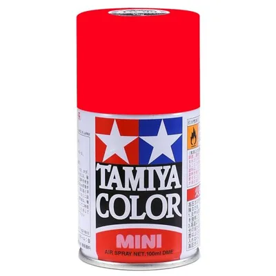 タミヤ(TAMIYA) スプレー TS-36 蛍光レッド 模型用塗料 85036