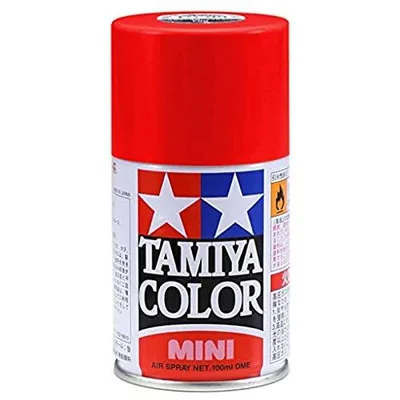 タミヤ(TAMIYA) スプレー TS-49 ブライトレッド 模型用塗料 85049