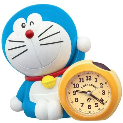 セイコー 目覚まし時計 アナログ おしゃべり ドラえもん JF387A