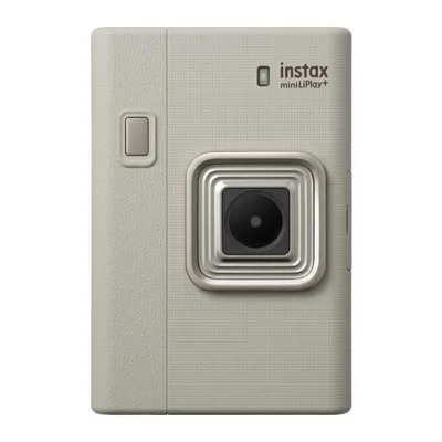 富士フイルム FUJIFILM ハイブリッドインスタントカメラ 『チェキ』 instax mini LiPlay+ SAND BEIGE INSLIPLAYPLUSBEIG