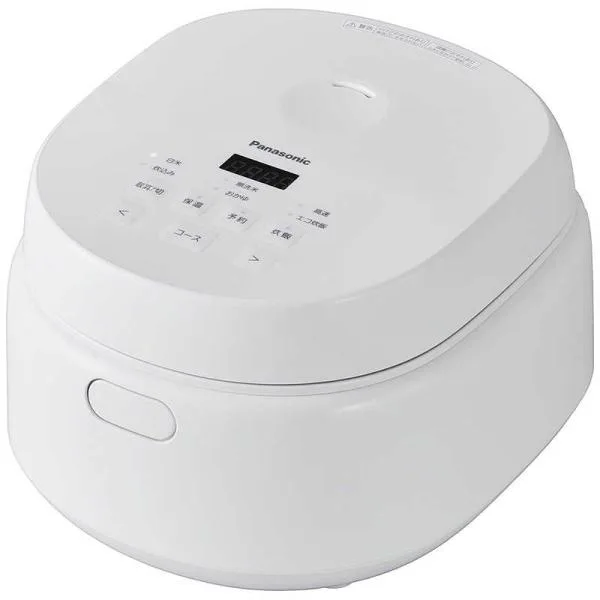 パナソニック Panasonic 炊飯器 5.5合 マイコンジャー 黒角厚釜 ホワイト SR-A110D-W