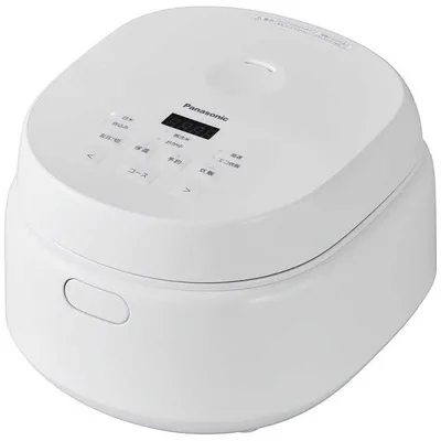 パナソニック Panasonic 炊飯器 5.5合 マイコンジャー 黒角厚釜 ホワイト SR-A110D-W