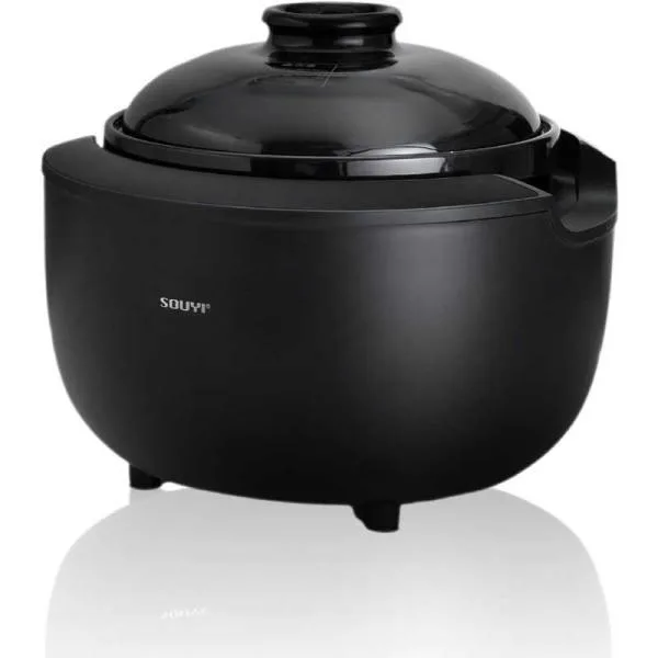 ソウイジャパン 土鍋炊飯器 4合 カマノ(KAMANO) ブラック SY-153-4-BK
