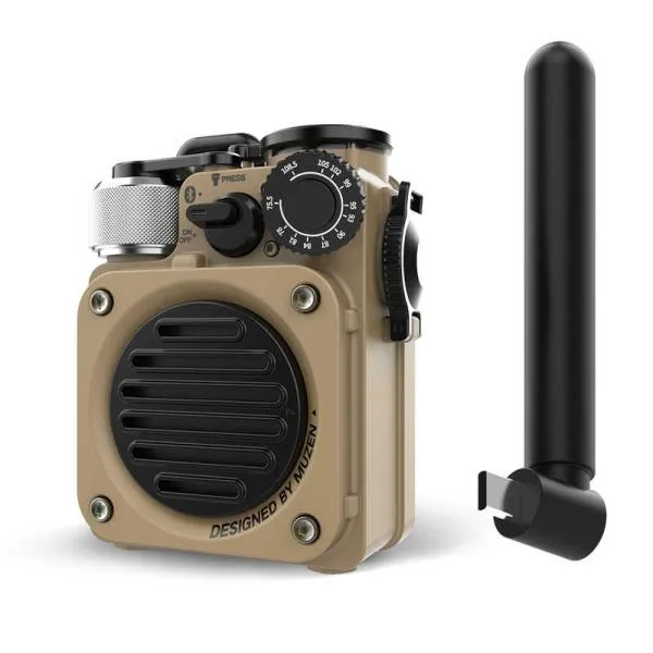 MUZEN Wild Mini 第3世代 Bluetooth スピーカー デザートイエロー MW-PVXI3Y