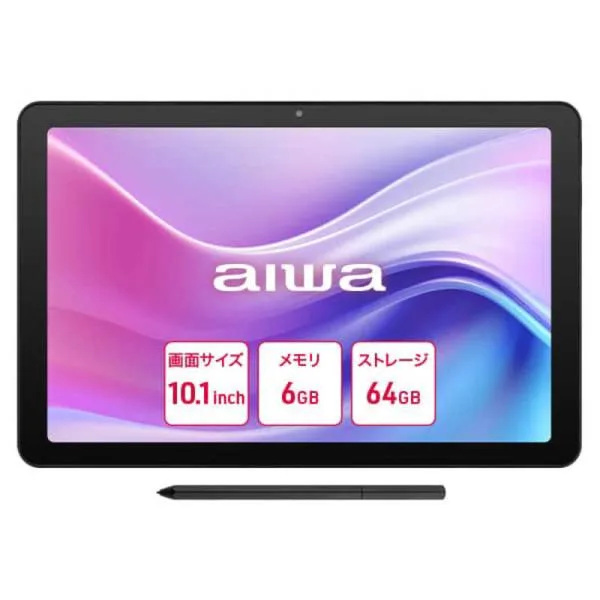 アイワ AIWA aiwa tab AE10/10.1/Helio G99/6GB/64GB/1920×1200/A14/SIMスロットなし JA4-TBA1009