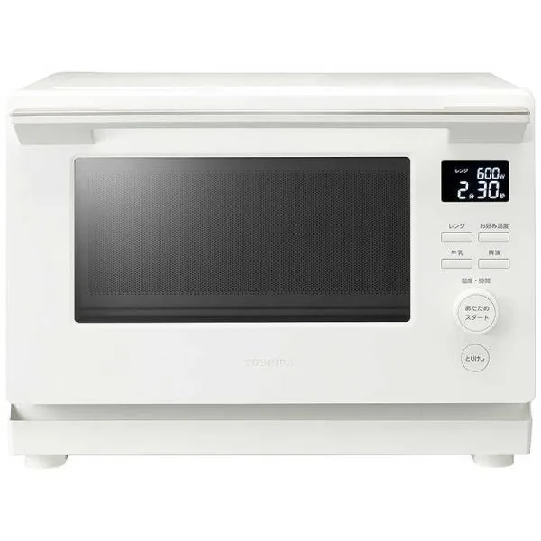 東芝 TOSHIBA 電子レンジ 23L フラット プレミアムモデル ヘルツフリー(東日本・西日本対応) ミルキーホワイト ER-S10A(W)