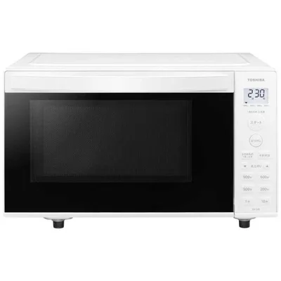 東芝 TOSHIBA 電子レンジ 17L フラット 縦開き ヘルツフリー ホワイト ER-S6B-W