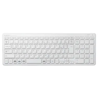 エレコム ELECOM Bluetoothコンパクトキーボード/パンタグラフ式/ホワイト TK-FBP101WH