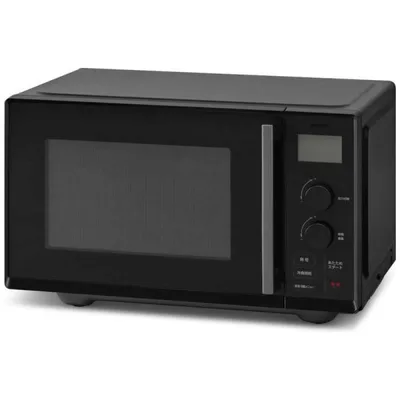 アイリスオーヤマ IRIS OHYAMA 電子レンジ 22L フラット タイパレンジ 時短ブースト ヘルツフリー(東日本・西日本対応) ブラック IMBFD2204B