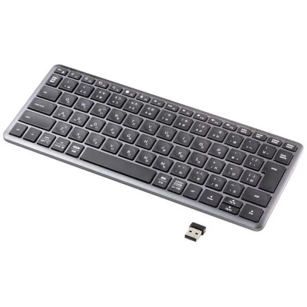 サンワサプライ Bluetooth+2.4Gコンボキーボード コンパクトモデル SKB-WBT43BK