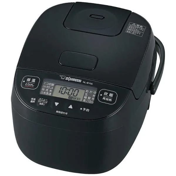 象印マホービン ZOJIRUSHI 炊飯器 3合 極め炊き マイコン ブラック NL-BY05