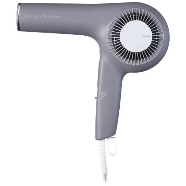 テスコム プロフェッショナル プロテクトイオン ヘアドライヤー Nobby by TESCOM スモーキーグレー NIB500B-H