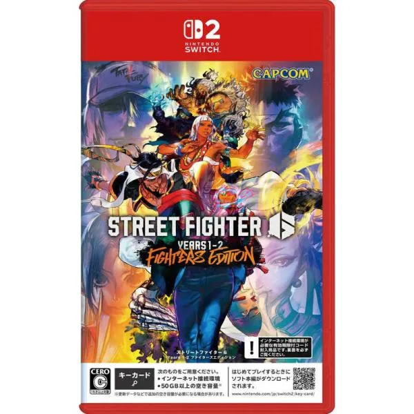 カプコン CAPCOM Switch2ゲームソフト Street Fighter 6 Years 1-2 ファイターズエディション POT-R-AAAGAD1