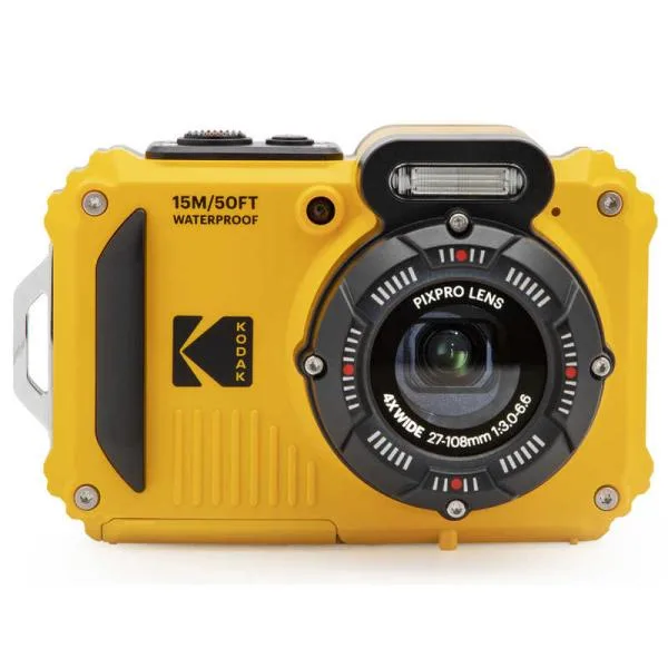 コダック コンパクトデジタルカメラ【防水+防塵+耐衝撃】 スポーツカメラ PIXPRO イエロー PIXPRO WPZ2