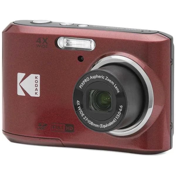 コダック コンパクトデジタルカメラ KODAK PIXPRO レッド FZ45RD