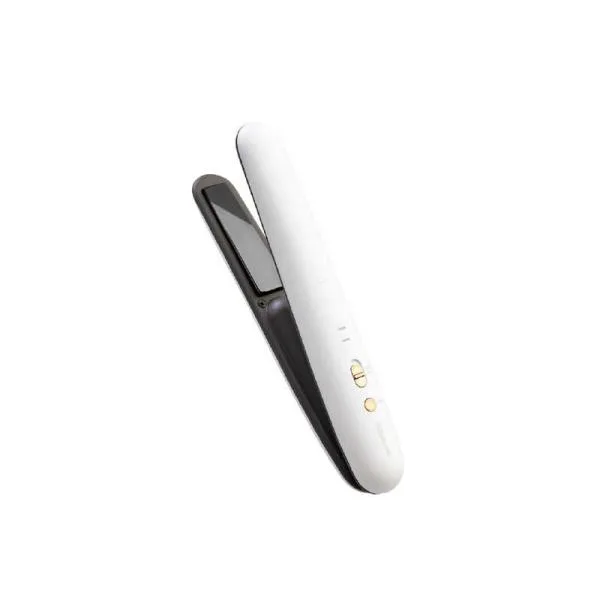 コイズミ KOIZUMI コードレス ストレートアイロン 18mm 160℃・200℃ 充電式(着脱式バッテリー) ホワイト KHS-8660/W