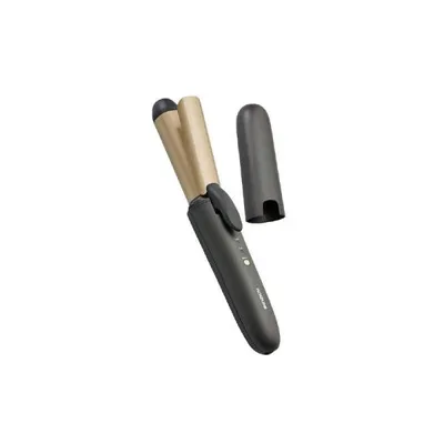 コイズミ KOIZUMI コードレス カールアイロン 25mm 140℃・180℃ 充電式(着脱式バッテリー) チャコールグレー KHR-1420/H