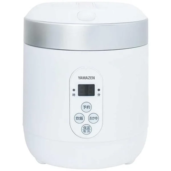 ヤマゼン 炊飯器 1.5合 マイコン ホワイト YJG-M150-W
